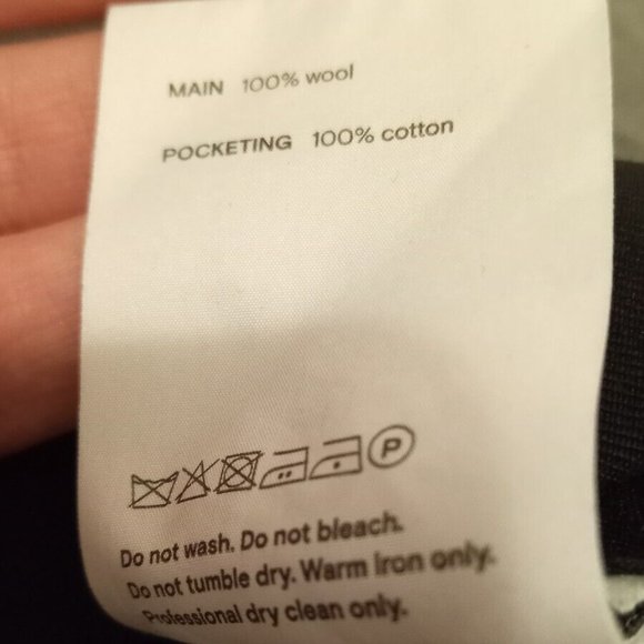 SONG FOR THE MUTE - 21.5 BEAST - Cropped front pleats ankle pants - Sz 46 - Picture 11 of 12